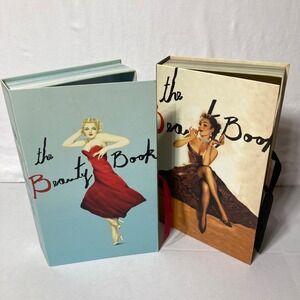 'The Beauty Book' [box only] by Serious Skin Care Unique Rare Designer Box‎